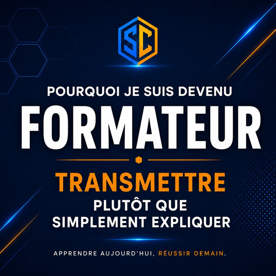 Pourquoi je suis devenu formateur